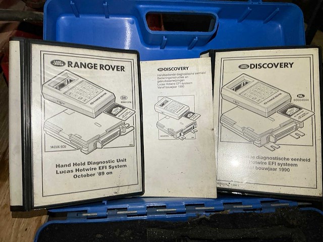 Range rover 2iu lucas hotwire automotive diagnostische apparaat - afbeelding 3 van  5