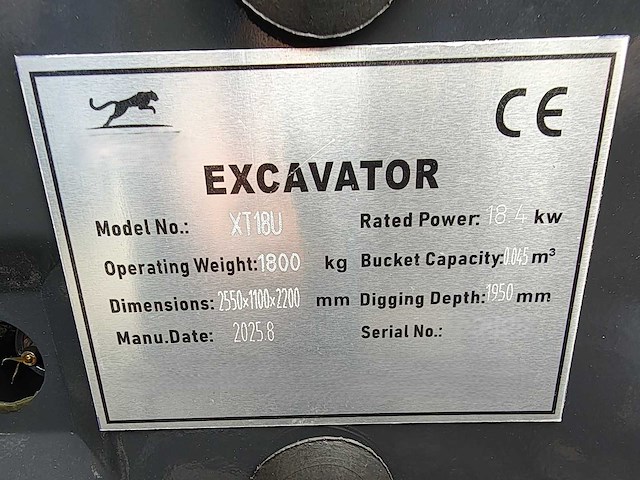 Ranger - 2025 - xt-18u - minigraafmachine - afbeelding 37 van  42
