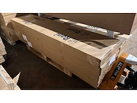 Rani - tv meubel - wit/okkernoot 180 cm - afbeelding 9 van  10