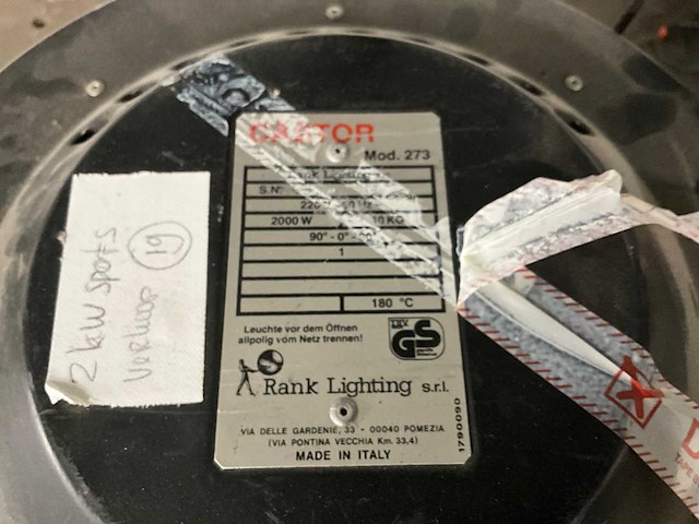 Rank lighting 273 profiel spot - afbeelding 5 van  6