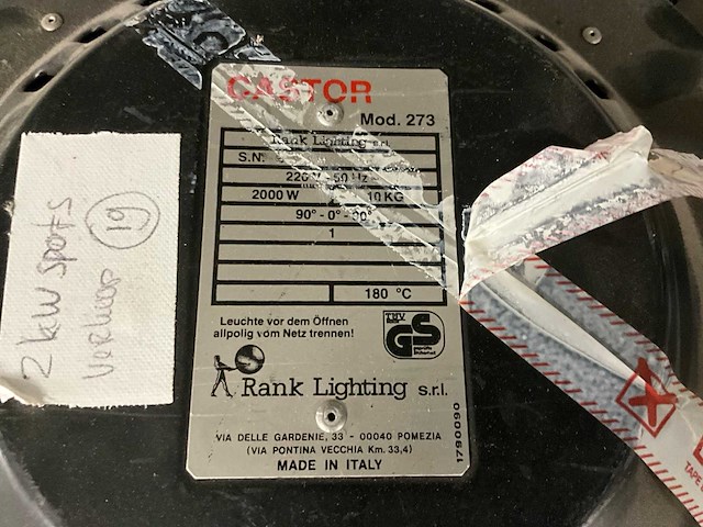 Rank lighting 273 profiel spot - afbeelding 6 van  6