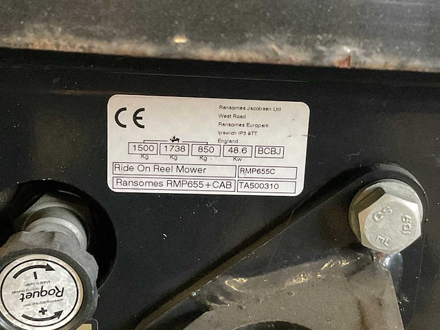 Ransomes mp655 kooimaaier - afbeelding 21 van  22