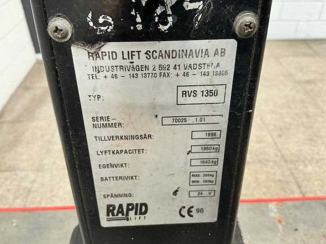 Rapid - 1996 - rvs132 - stapelaar - afbeelding 10 van  20