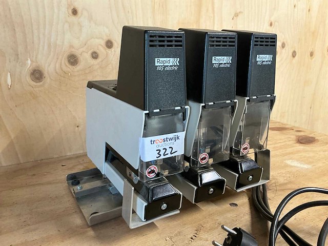 Rapid 105 electric elektrische nietmachine (3x) - afbeelding 2 van  5