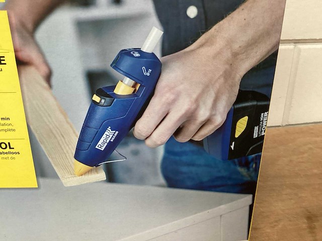 Rapid bgx300 lijmpistool, met oplaadbare accu - afbeelding 2 van  3