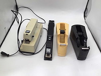 Rapid elektrische nietmachine 90ec, hand nietmachine en plakbandapparaten (4x) - afbeelding 2 van  6