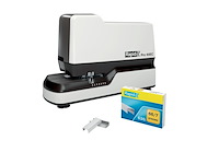 Rapid elektrische nietmachine pro 90ec niet tot 50 vel wit - afbeelding 1 van  4
