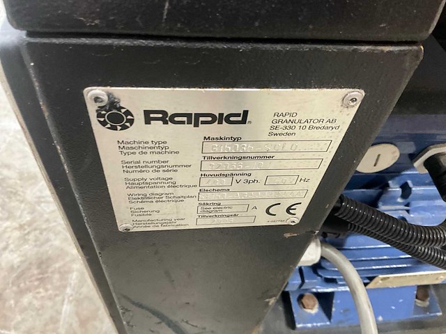 Rapid g15035 solo granuleermachine - afbeelding 2 van  10