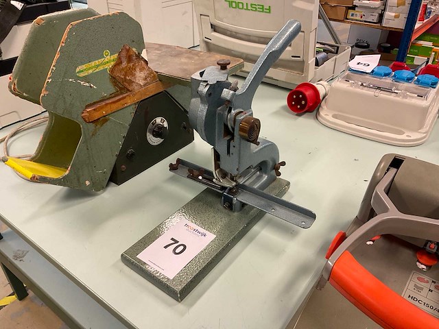 Rapid hdc 150/4 schudmachine, oogjesmachine en perforator - afbeelding 4 van  8
