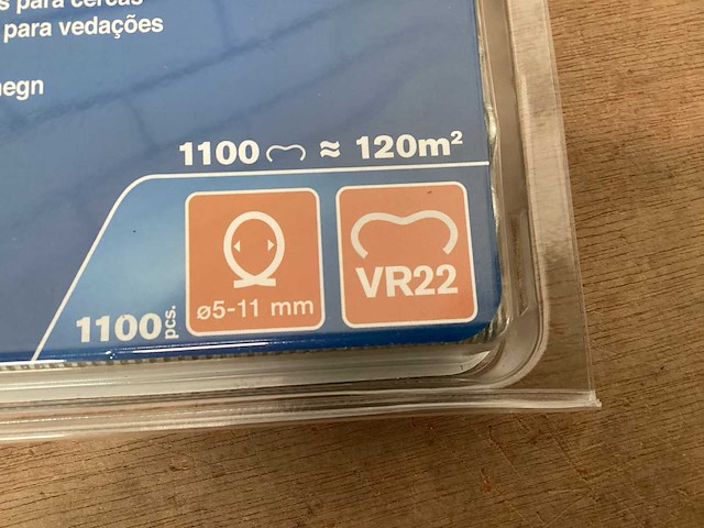 Rapid vr22 hekwerkringen 5-11 mm, pak 1100 stuks (22x) - afbeelding 3 van  4