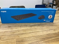 Rapoo 9700m draadloos toetsenbord en muis - afbeelding 1 van  5