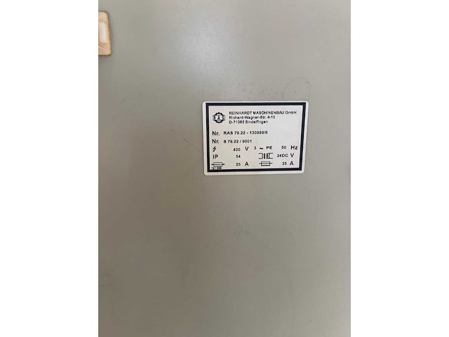 Ras - multibend-center 79.22 - cnc folding machine - 2000 - afbeelding 5 van  10