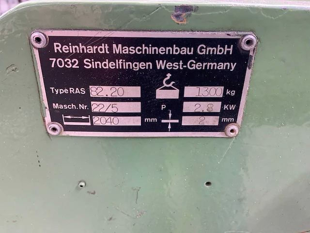Ras 82.20 mechanische tafelschaar - afbeelding 6 van  6