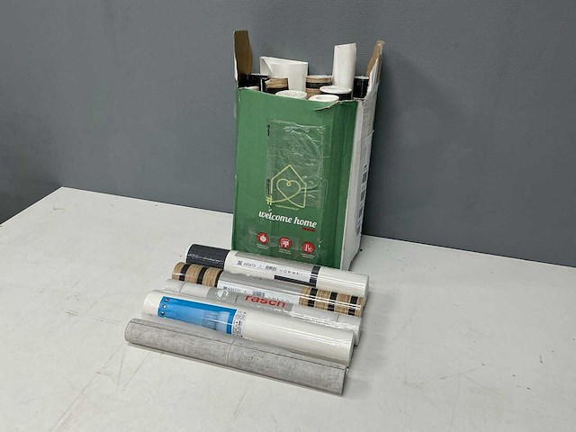 Rasch vlies behang (18x) - afbeelding 1 van  9