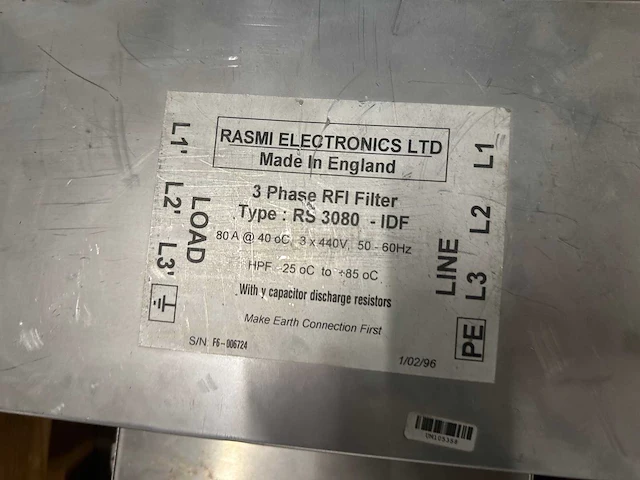 Rasmi electronics - partij 1- en 3-fase rfi-filters - afbeelding 8 van  11