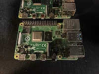 Raspberry pi 4 minicomputer (4x) - afbeelding 4 van  8