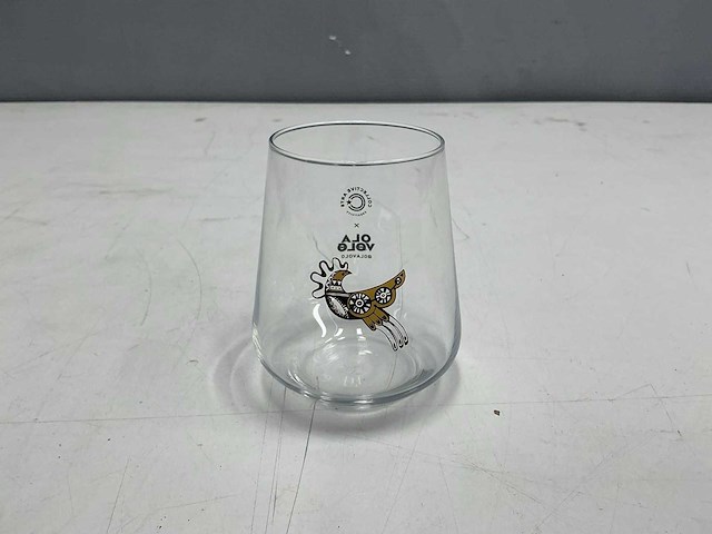 Rastal - water glas - rooster - glazen (12x) - afbeelding 2 van  3