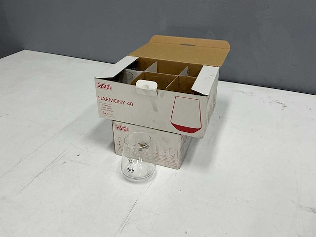 Rastal - water glas - rooster - glazen (12x) - afbeelding 3 van  3