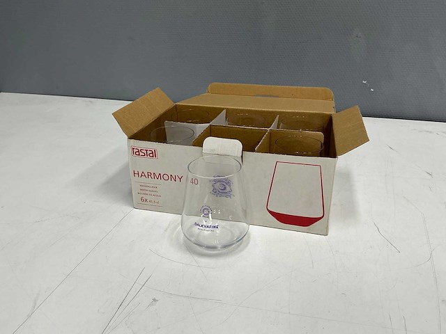 Rastal - water glas - vrouw - glas (24x) - afbeelding 4 van  7