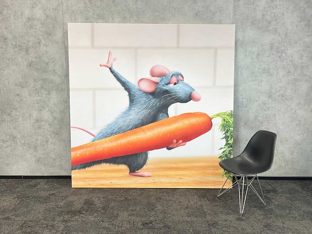 Ratatouille - canvas op doek 200x200 - afbeelding 1 van  3