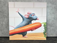 Ratatouille - canvas op doek 200x200 - afbeelding 2 van  3