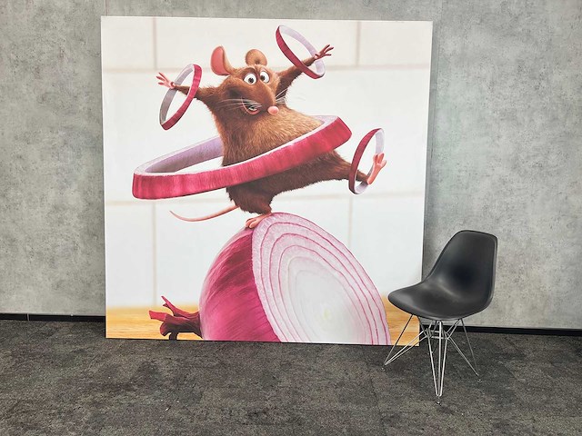 Ratatouille - canvas op doek 200x200 - afbeelding 1 van  4