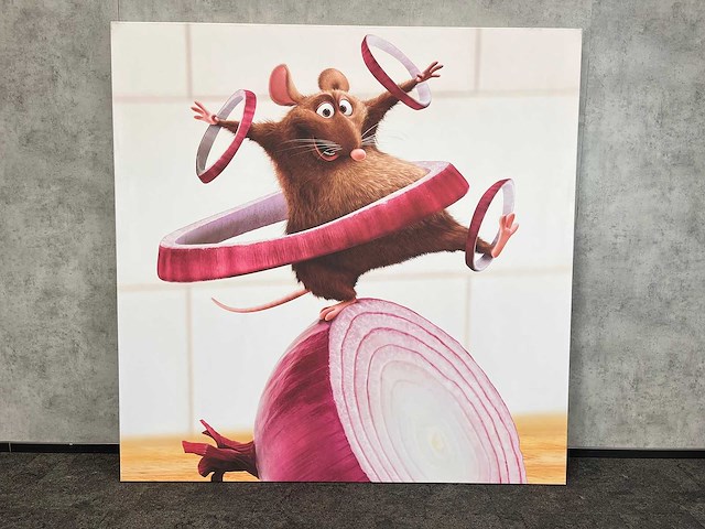 Ratatouille - canvas op doek 200x200 - afbeelding 2 van  4