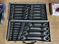 Ratelring-/steeksleutelset - afbeelding 3 van  3