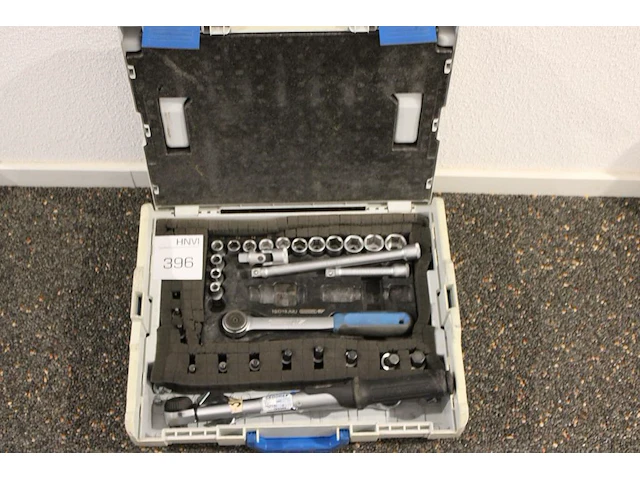 Ratelset gedore incompleet, incl. momentsleutel in kunststoffen koffer. - afbeelding 1 van  1