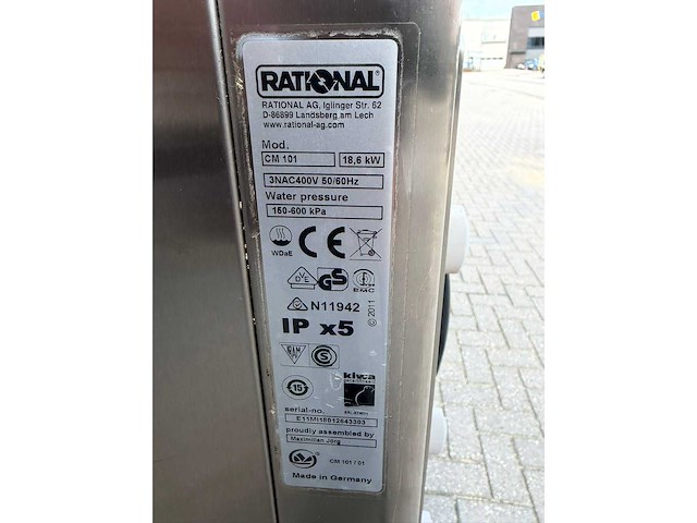 Rational - cm duoset - combisteamer - afbeelding 7 van  9