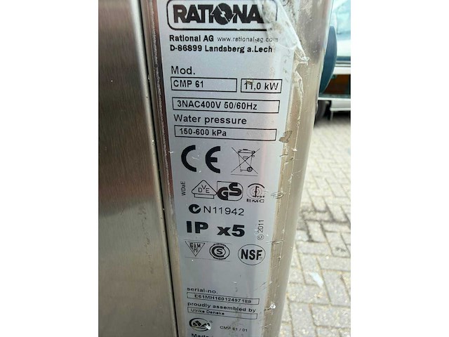 Rational - cm plus combi master plus - combisteamer - afbeelding 5 van  5