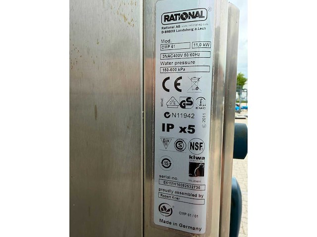 Rational - cm plus combi master plus - combisteamer - afbeelding 4 van  6