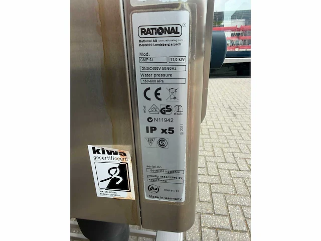 Rational - cm plus combi master plus - combisteamer - afbeelding 4 van  5