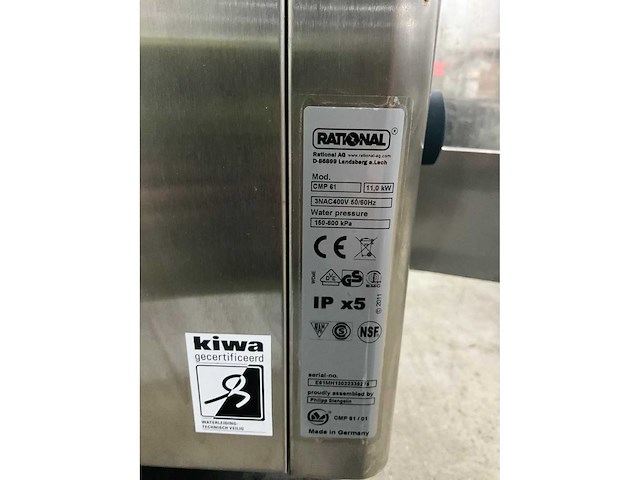 Rational - cmp 61 - combisteamer - afbeelding 6 van  6