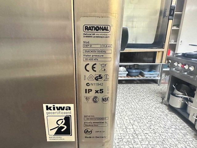 Rational - cmp61 - elektrische combisteamer - afbeelding 13 van  15