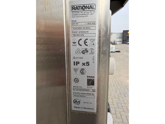 Rational - combi master - combisteamer - afbeelding 5 van  5