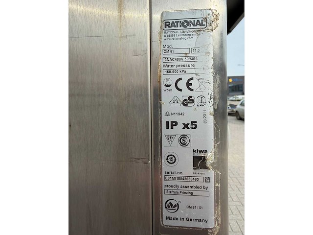 Rational - combi master duo - combisteamer - afbeelding 5 van  6