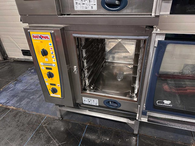 Rational - combimaster plus 61 duplo - combisteamer (2x) - afbeelding 4 van  6