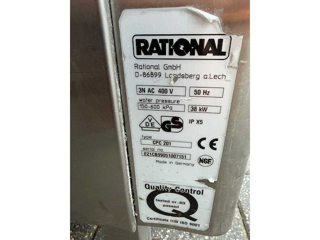 Rational - cpc - combisteamer - afbeelding 3 van  3