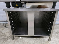 Rational - cpc - rvs combisteamer met onderstel op propaangas - afbeelding 6 van  9