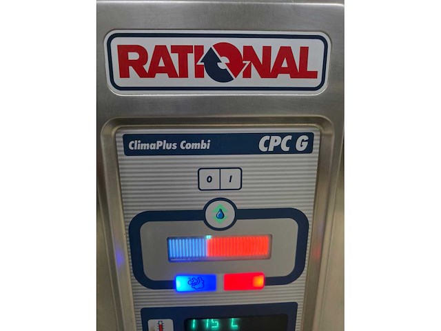Rational - cpc - rvs combisteamer met onderstel op propaangas - afbeelding 7 van  9
