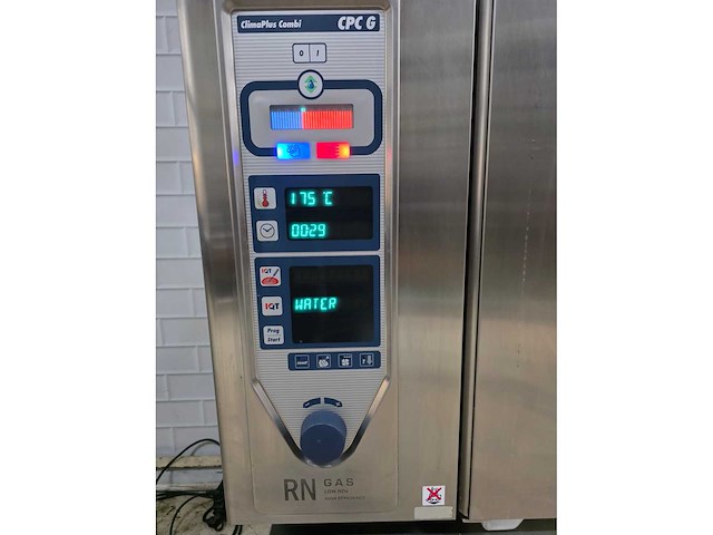 Rational - cpc - rvs combisteamer met onderstel op propaangas - afbeelding 8 van  9