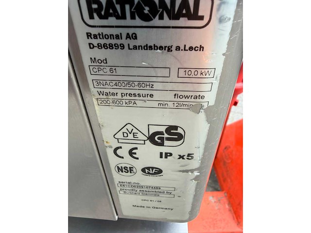 Rational - cpc clima plus combi - combisteamer - afbeelding 7 van  7