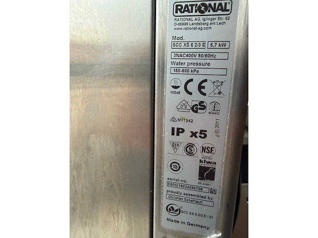 Rational - scc self cooking center - combisteamer - afbeelding 6 van  6