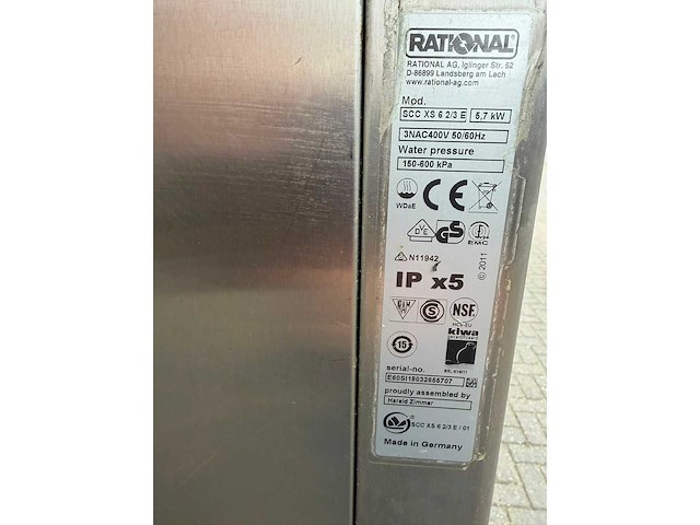 Rational - scc self cooking center - combisteamer - afbeelding 5 van  5