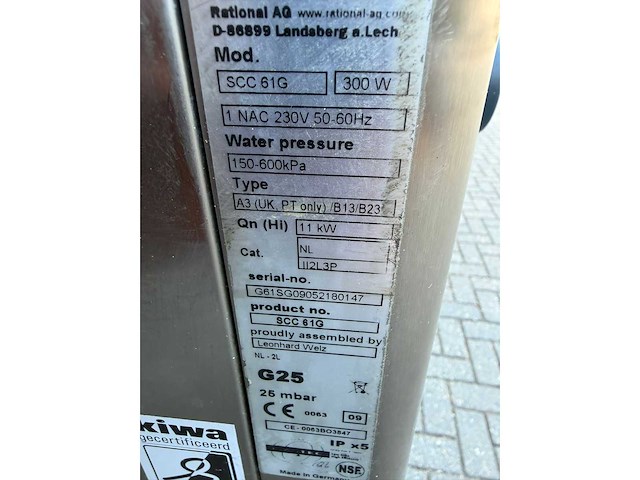 Rational - scc self cooking center - combisteamer - afbeelding 1 van  1