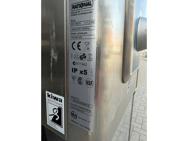 Rational - scc self cooking center 5senses - combisteamer - afbeelding 6 van  6