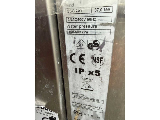 Rational - scc201 self cooking center - combisteamer - afbeelding 5 van  5