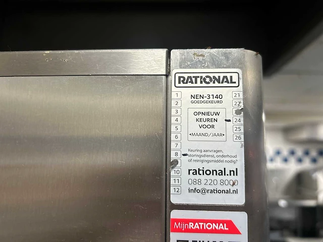 Rational - selfcooking center 5 senses - combisteamer met rvs afzuigkap - afbeelding 18 van  18