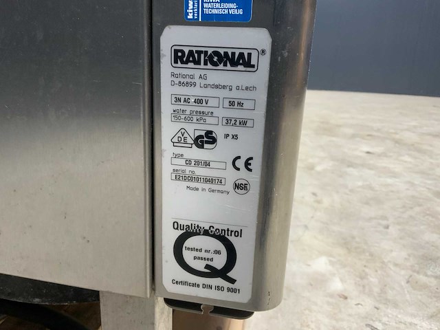 Rational cd 201/04 stoomoven - afbeelding 5 van  5